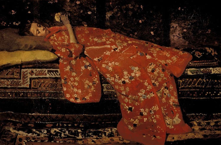 The Red Kimono George Breitner 1893